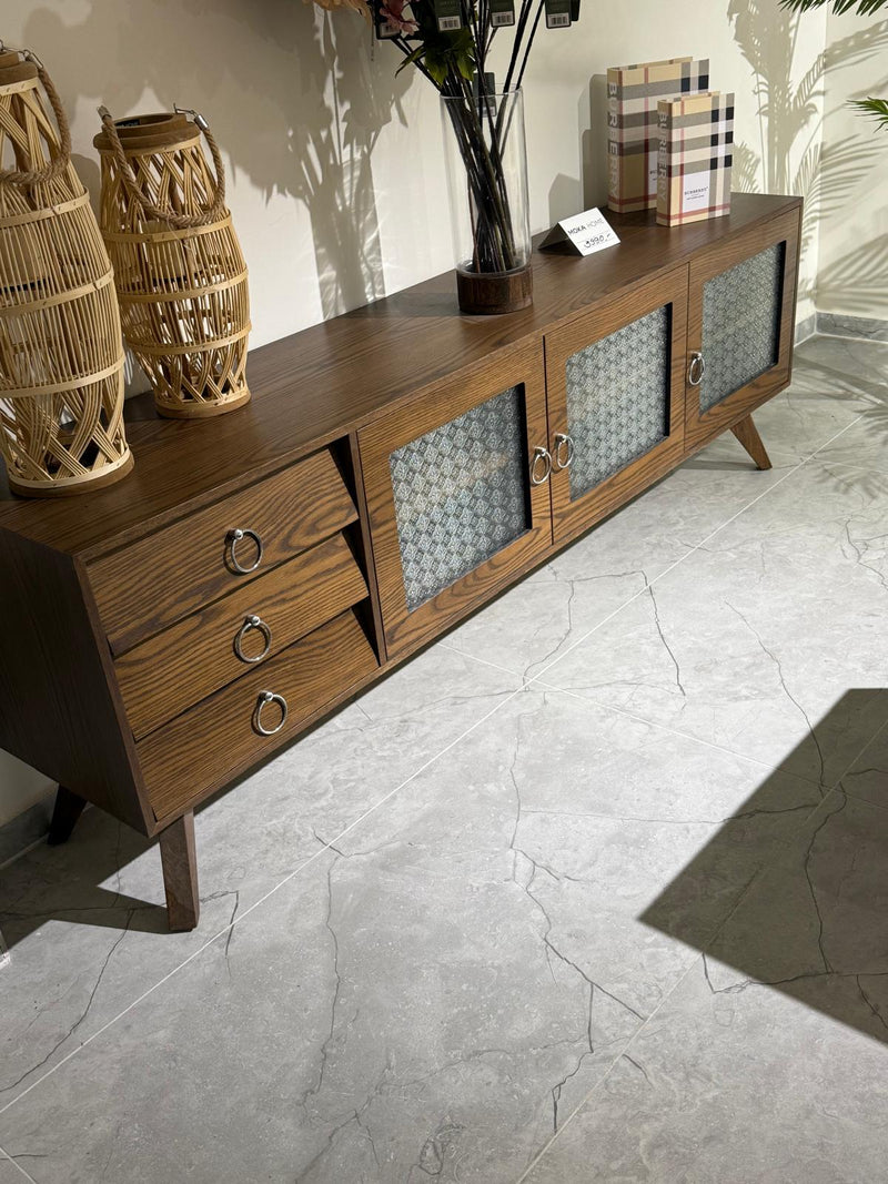 מזנון טלויזיה כולל שולחן סלון דגם 120