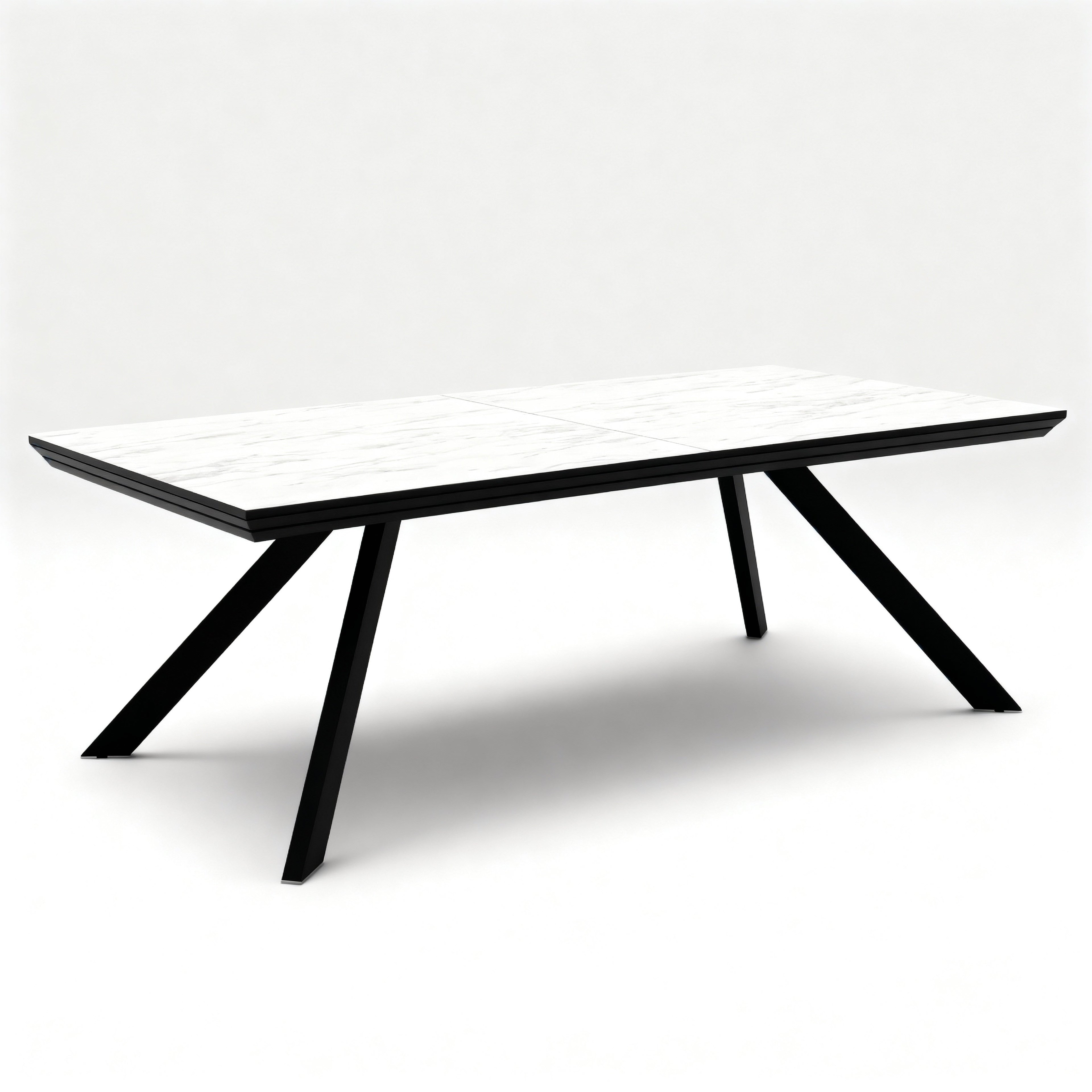 שולחן אוכל נפתח דגם - ברצלונה 200×100 נפתח ל 277 ס״מ